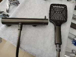 Grey Bathtub Mixer